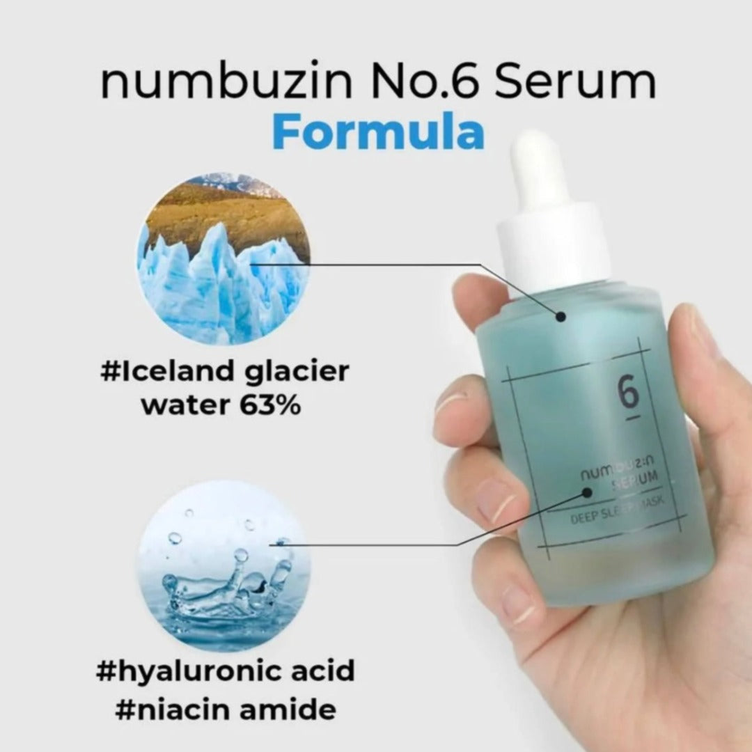 numbuzin No.6 Deep Sleep Mask Serum 50ml