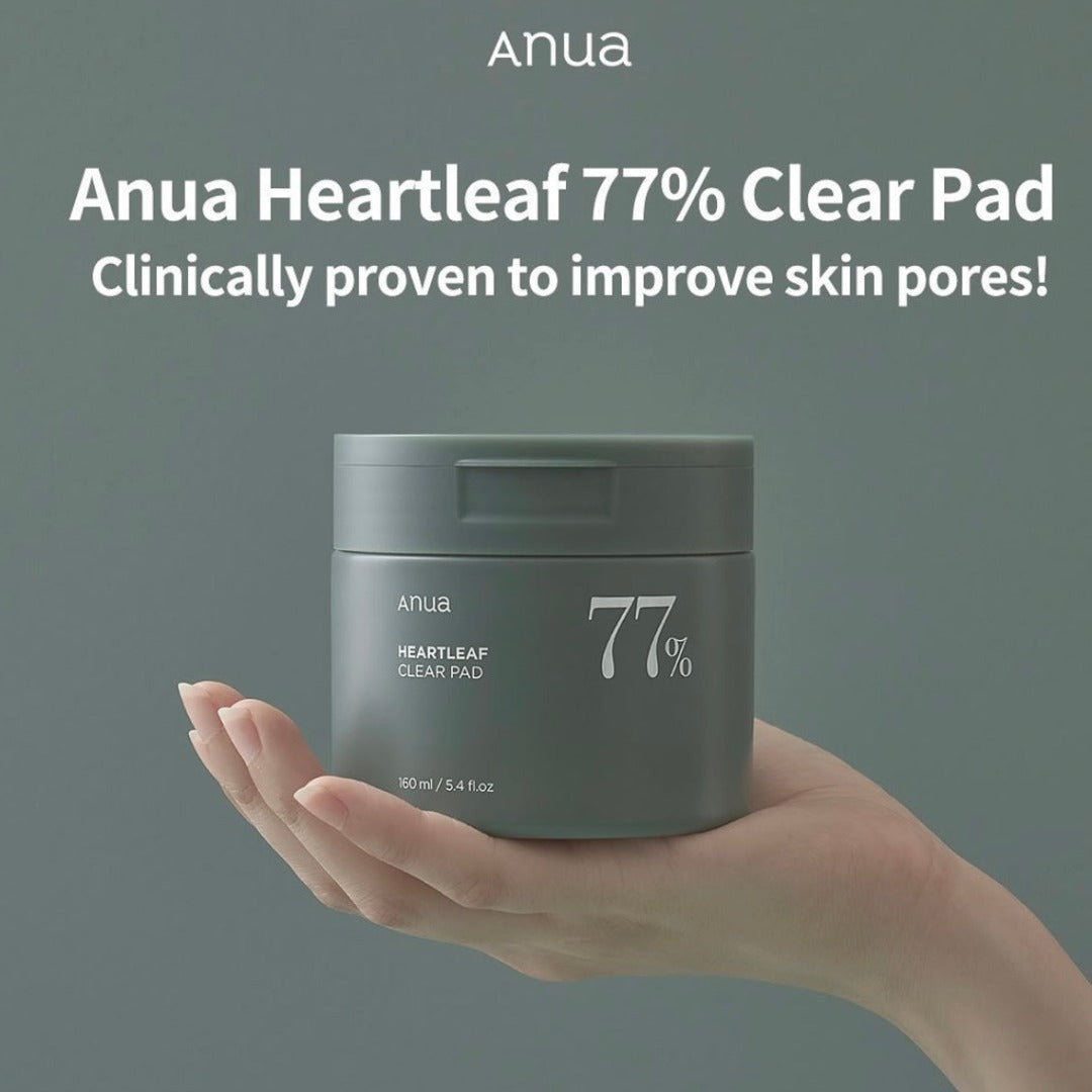 Anua Heart Leaf 77% Clear Pad, 160ml (70 pads)